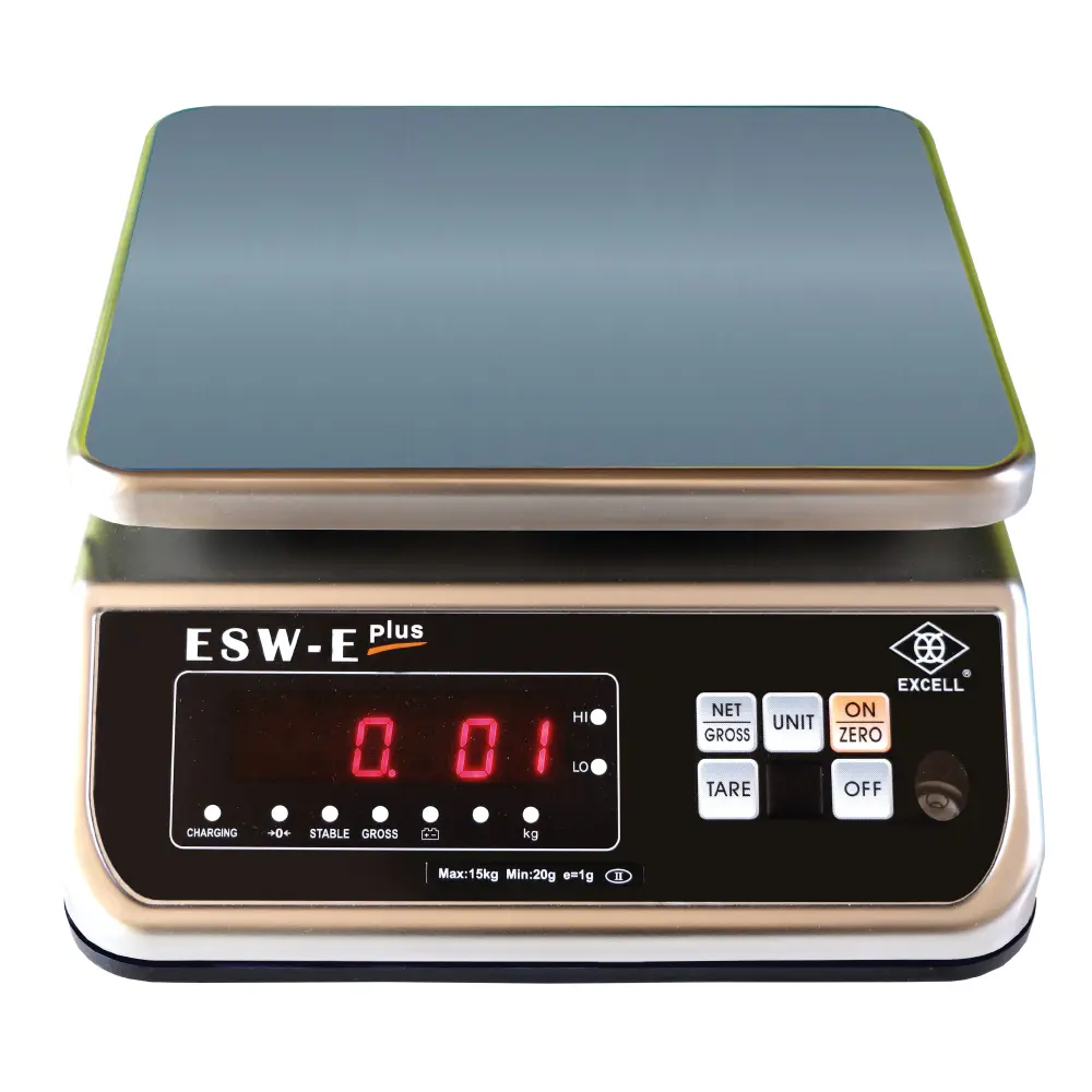 Balanza Gramera Solo Peso Excell ESW-E Plus de 15 Kilos
