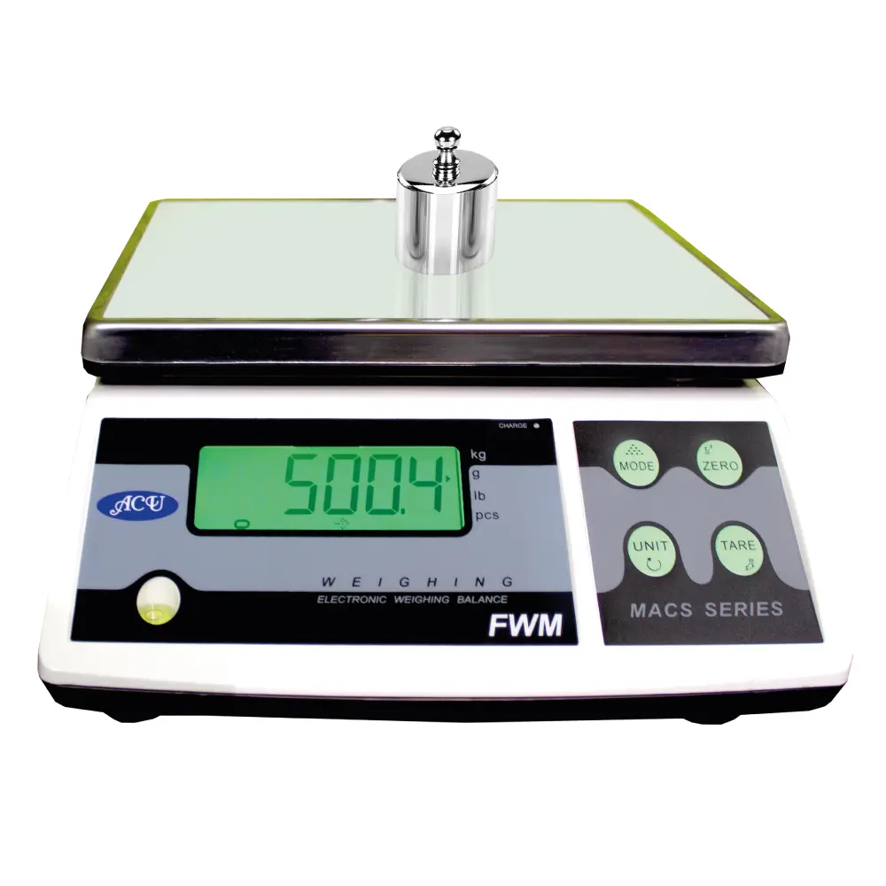 Balanza Gramera y Porcionadora Acu FWM de 15 kilos