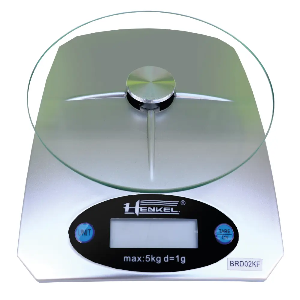 Balanza Gramera y Porcionadora Henkel BRD02KF de 5 Kilos