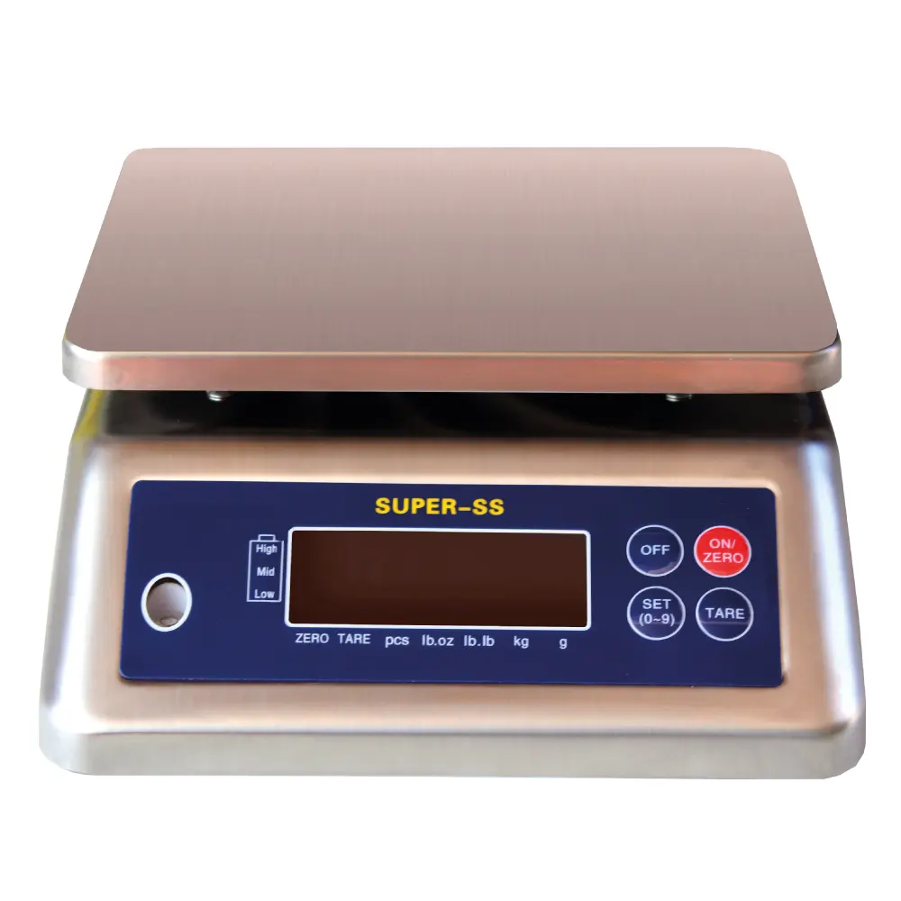 Balanza de Acero Inoxidable Super SS de 30 Kilos
